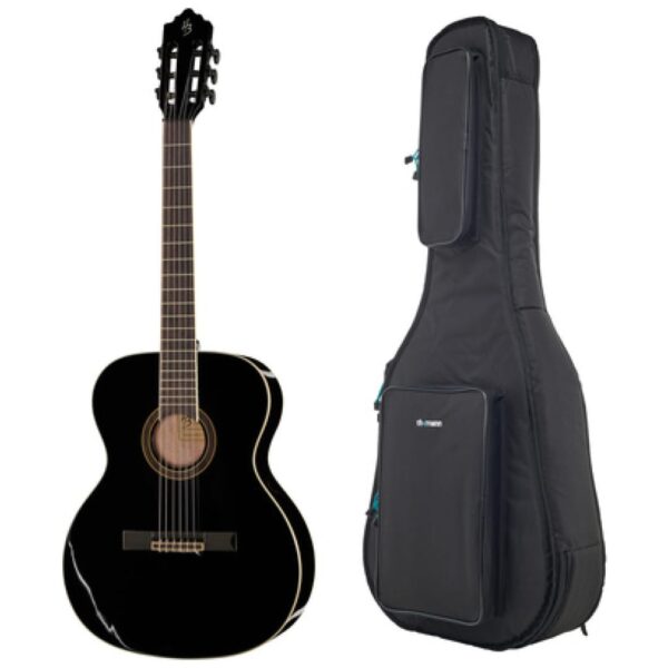 Harley Benton Santos Series C-40S BK w/Bag