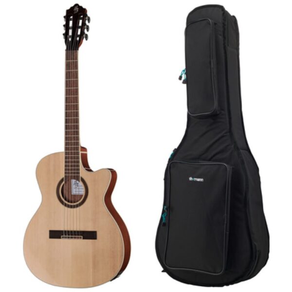 Harley Benton Santos Series C-40SCE N w/Bag
