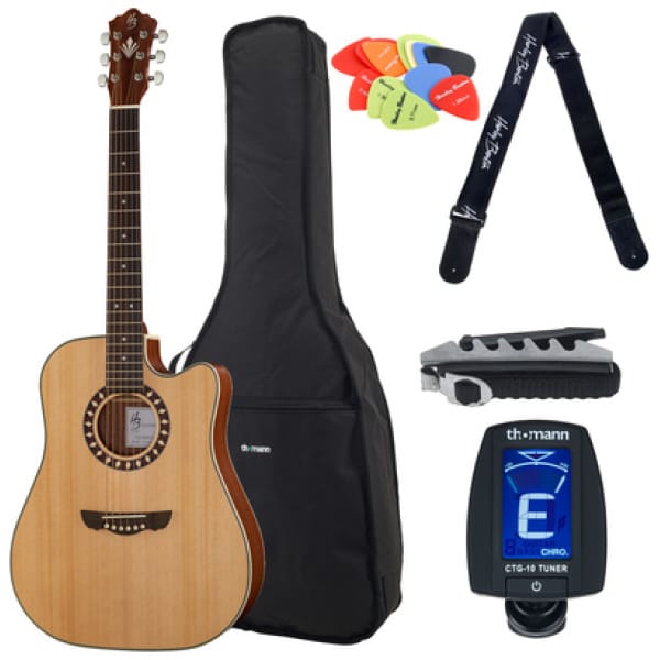 Harley Benton Custom Line CLD-1048SCE Bundle