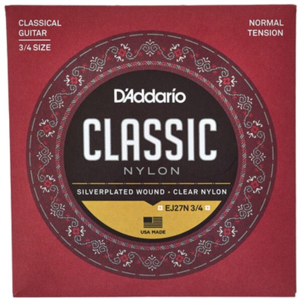 Daddario EJ27N-3/4 String Set Daddario EJ27N-3/4 String Set