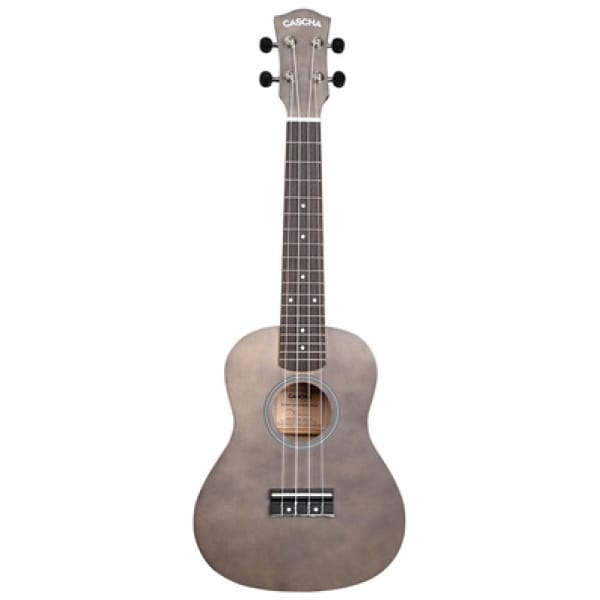 Cascha Concert Uke Linden Set BLK