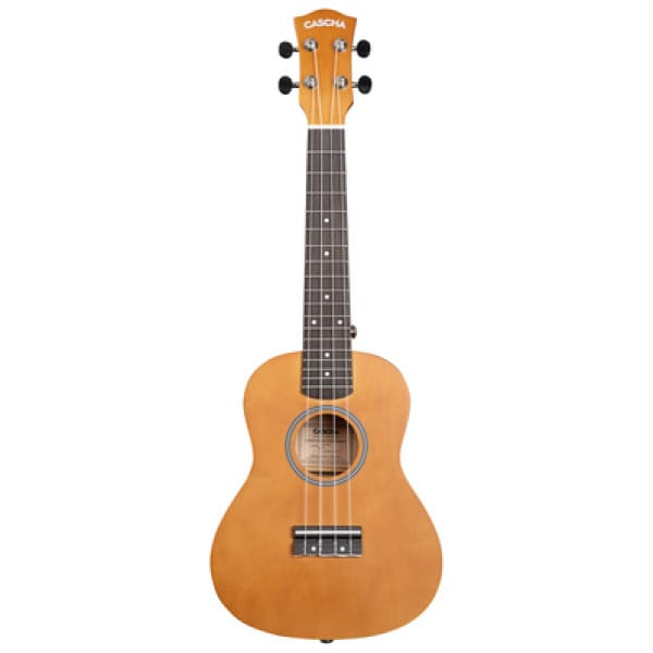 Cascha Concert Uke Linden Set BRN