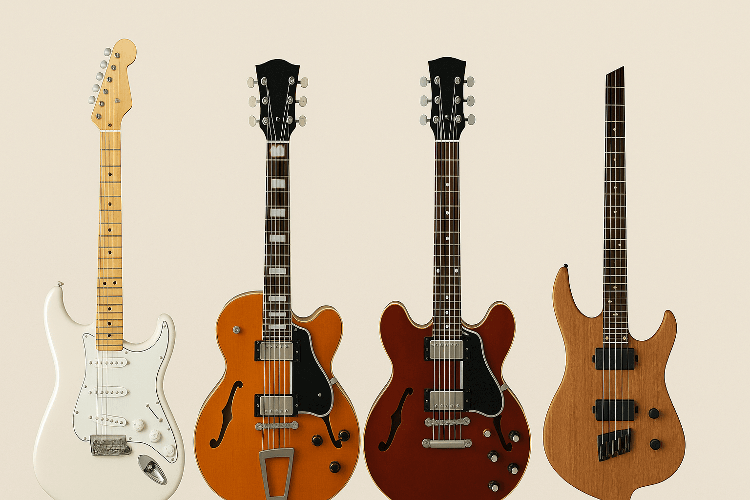 Wat is een elektrische gitaar en welke soorten zijn er