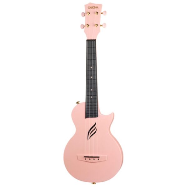 Cascha Carbon Concert Ukulele Set PK