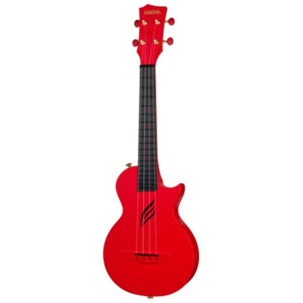 Cascha Carbon Concert Ukulele Set RD